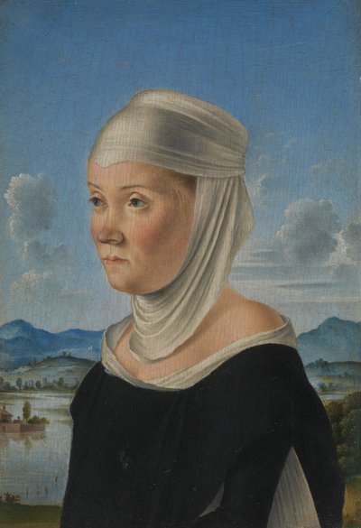 Portrait of a Woman by Jacometto Veneziano